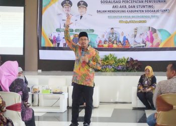 Bupati Sidoarjo Gencar Sosialisasi Pencegahan Stunting