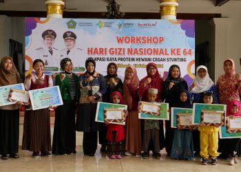 Peringati Hari Gizi Nasional, Gus Muhdlor : Penuhi Protein Hewani, Menuju Zero Stunting