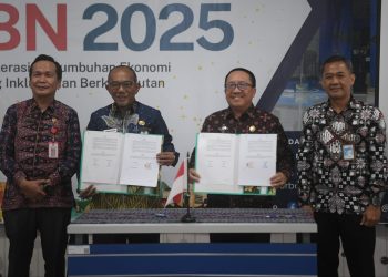 Pj. Bupati Merangin Tandatangani Nota Kesepakatan, Bersama Kantor Wilayah Dirjen Perbendaharaan Provinsi Jambi