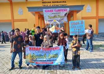 Kirab Tumpeng Meriahkan Gebyar Ruwah Desa Rangkah Kidul, Kades : Tradisi Yang Sejak 1938