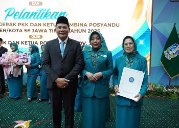 Istri Bupati Sidoarjo Dilantik Sebagai Ketua TP PKK Kabupaten Sidoarjo