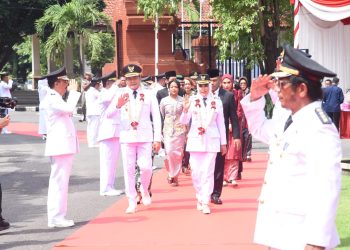 Gelar Penyambutan Bupati dan Wakil Bupati Sidoarjo, Siap Wujudkan Visi Besar di 100 Hari Kerja