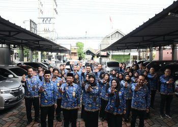 Seluruh Pejabat dan Pegawai Dinas Kominfo Sidoarjo Perkuat Komitmen Pencegahan dan Pemberantasan KKN