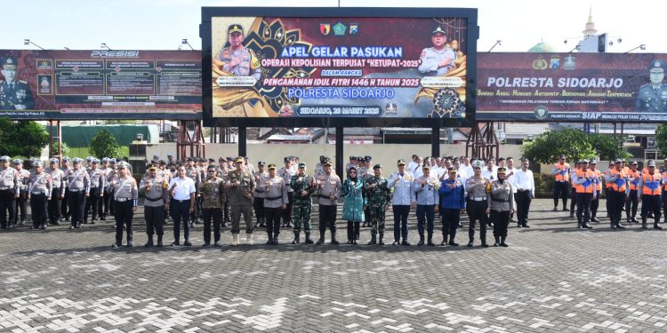 Pemkab Sidoarjo Dukung Operasi Ketupat Semeru 2025