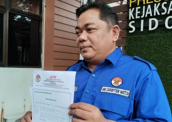 Diduga Salahgunakan Wewenang, Bupati Subandi Dilaporkan JCW ke Kejari Sidoarjo