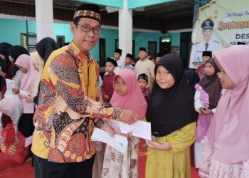 Ramadhan Mubarak, Pemerintah Desa Kemantren,Tulangan Santuni Anak Yatim dan Buka Bersama