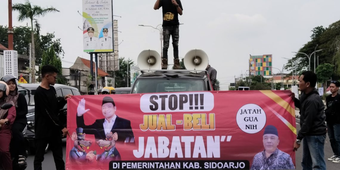 Aliansi Sidoarjo Bersih, Tuntut Mulyono Mundur Dari Dewan Pengawas RSUD Notopuro