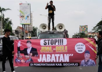 Aliansi Sidoarjo Bersih, Tuntut Mulyono Mundur Dari Dewan Pengawas RSUD Notopuro