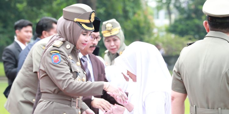 Pemprov Jatim Gelar Apel Kesiapsiagaan Nasional Di Alun-Alun Sidoarjo, Wakil Bupati Sidoarjo : Sinergi Lintas Sektoral Dalam Menjaga Keamanan dan Kenyamanan Masyarakat Jatim