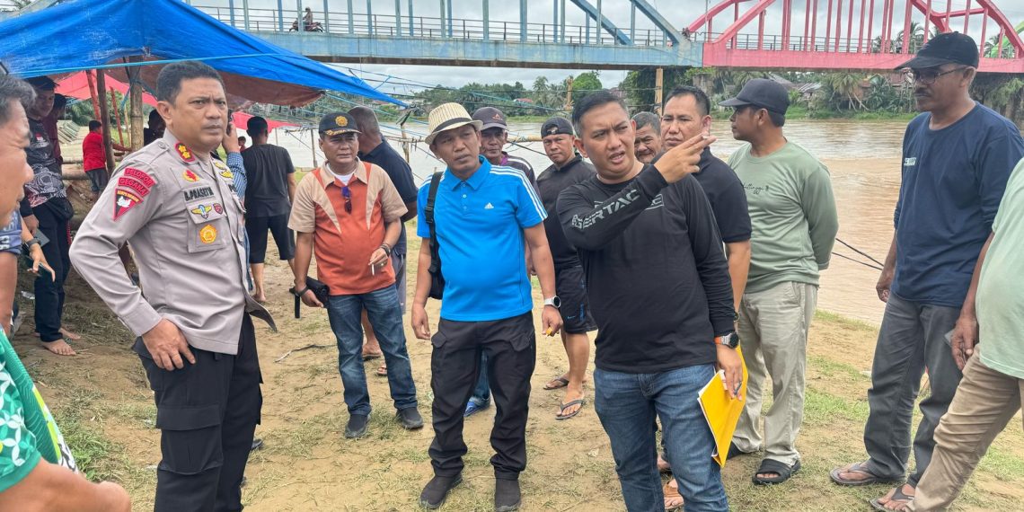 Cek Kesiapan Belumbo Biduk Sarolangun, Paddock Agar didampingi Bhabinkamtibmas