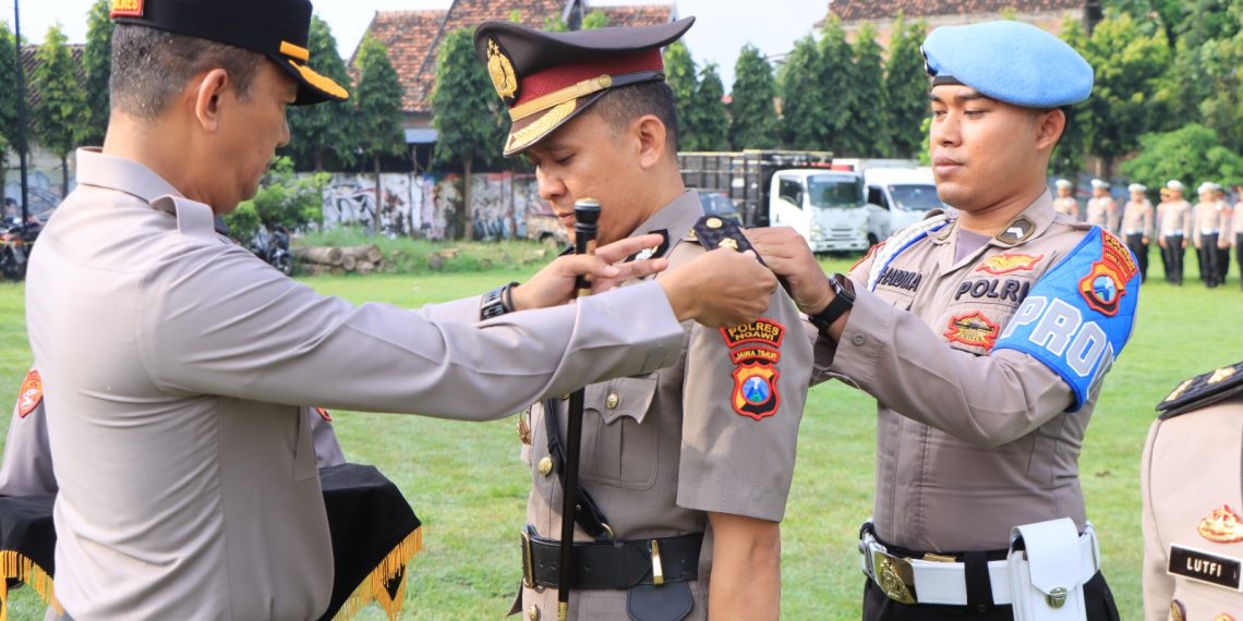Estafet Kepemimpinan di Polres Madiun, Wakapolres hingga Kapolsek Resmi Berganti