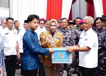 Wakil Bupati Sidoarjo dan Kasal Resmikan Gedung Panti Asuhan Laksamana Muda Mas Pardi di Candi