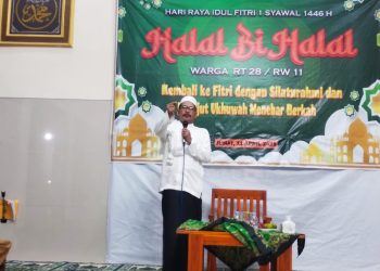 Perkuat Tali Silaturahmi, Perum RT 28 Adakan Halal Bihalal 1446H