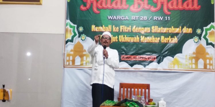 Perkuat Tali Silaturahmi, Perum RT 28 Adakan Halal Bihalal 1446H