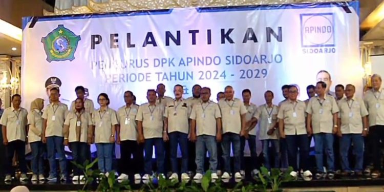 Halal Bihalal dan Pelantikan Pengurus DPK Apindo Sidoarjo Periode 2024-2029