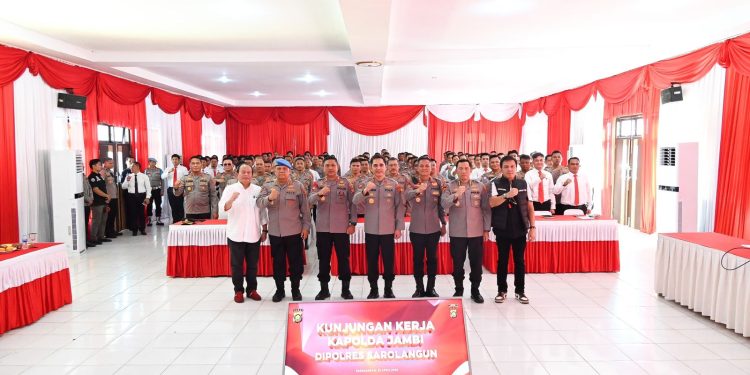 Irjen Pol. Krisno Halomoan Siregar, S.I.K,M.H Kunjungi Polres Sarolangun