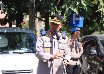 Antisipasi Kerawanan, Polres Madiun Siagakan Ratusan Personel di Pengesahan IKS PI Kera Sakti