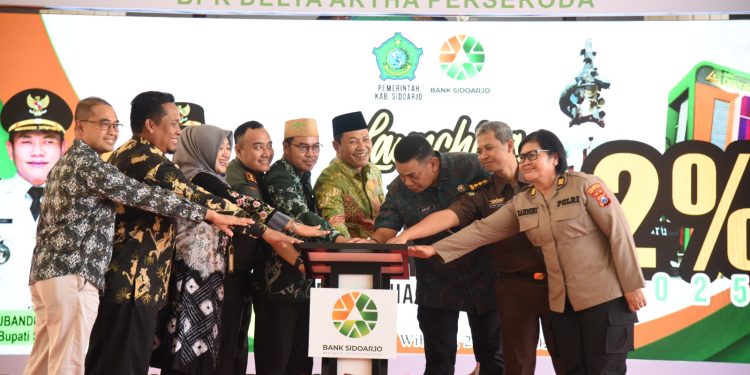 Pemkab Sidoarjo Launching Kurda, Bunganya Hanya 2% Per Tahun