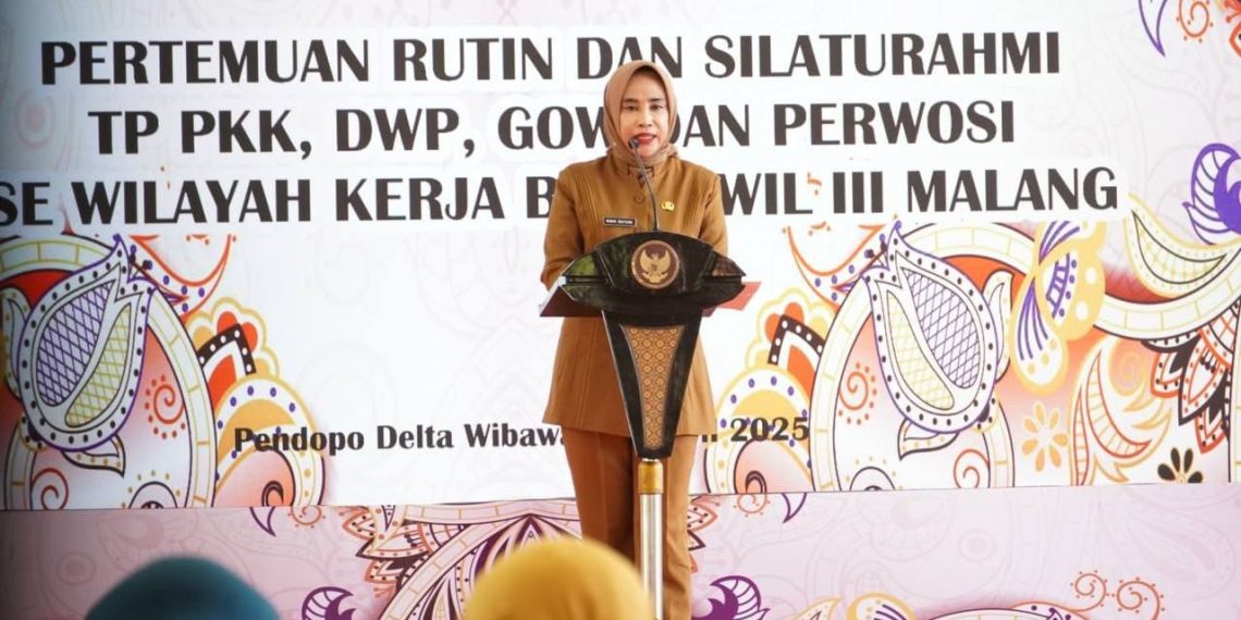 Sidoarjo Jadi Tempat Pertemuan dan Silaturahmi TP PKK, DWP, GOW, dan Perwosi se-Bakorwil III Malang