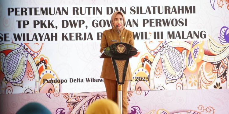 Sidoarjo Jadi Tempat Pertemuan dan Silaturahmi TP PKK, DWP, GOW, dan Perwosi se-Bakorwil III Malang