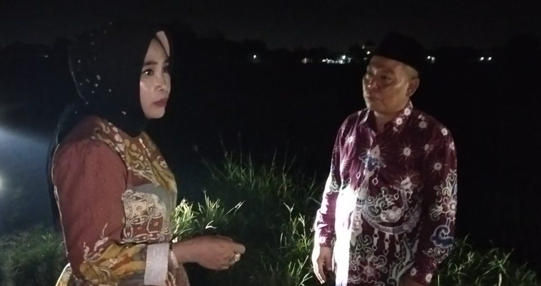 Wabup Hj Mimik Idayana Gerak Cepat Tanggapi Warga Kedondong Soal PJU Mati Di Jalan Pematang Sawah