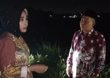 Wabup Hj Mimik Idayana Gerak Cepat Tanggapi Warga Kedondong Soal PJU Mati Di Jalan Pematang Sawah