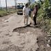 Jalan Lintas Desa Rusak, Kades Simogirang Prambon Mengeluh Sering Terjadi Kecelakaan