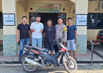 Polsek Bhatin VIII, Hanya 2 jam Tangkap Pelaku Curanmor