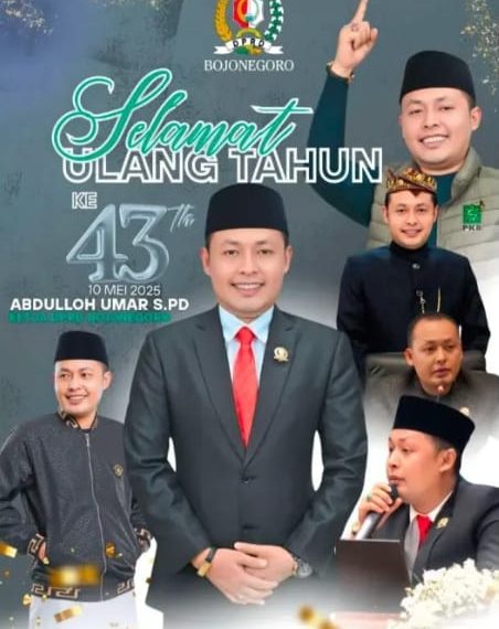 Abdulloh Umar Ketua DPRD Berulang Tahun ke-43 Semoga Tetap Amanah dan Inspiratif