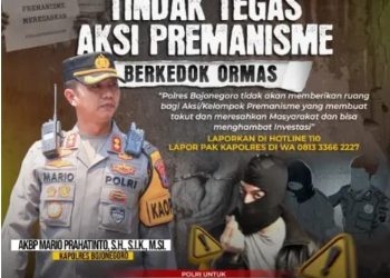 Kapolres Bojonegoro Pastikan Tindak Tegas Segala Bentuk Aksi Premanisme