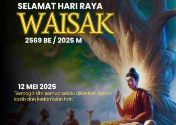 Waisak 2025, Saatnya Menyalakan Pelita Kedamaian