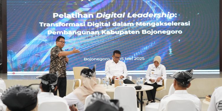 Bupati Bojonegoro Buka Pelatihan Digital Leadership Untuk Pimpinan OPD: Tingkatkan Layanan Publik di Era Digital