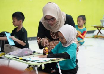 Bunda Cantika Wahono Hadiri Lomba Hari Anak Nasional 2025 Tingkat Kabupaten