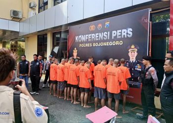 Satreskoba Polres Bojonegoro Berhasil Amankan Belasan Kasus
