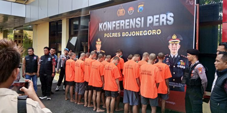 Satreskoba Polres Bojonegoro Berhasil Amankan Belasan Kasus
