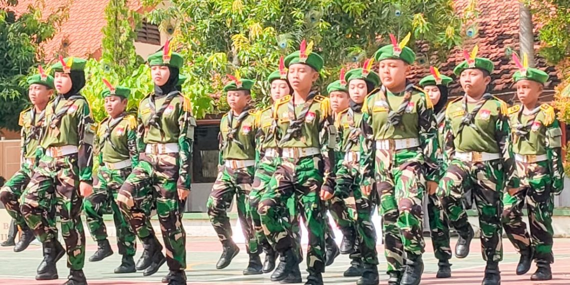 TNI Cilik Binaan Kodim Bojonegoro Raih Juara LKBB Tingkat SD/MI se-Jawa Timur