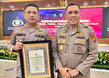 Polres Sarolangun Raih Penghargaan dari Kemenkeu, Komitmen Akuntabilitas dan Efektif Gunakan Anggaran (IKPA) Tahun 2025