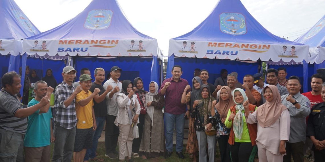 Bupati H. M Syukur Resmikan Relokasi PKL Tahap 2 di Kawasan Pasar Rakyat Type A