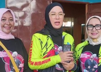 Ketua TP – PKK Hj.Lavita Apresiasi “Merangin Zumba Party”