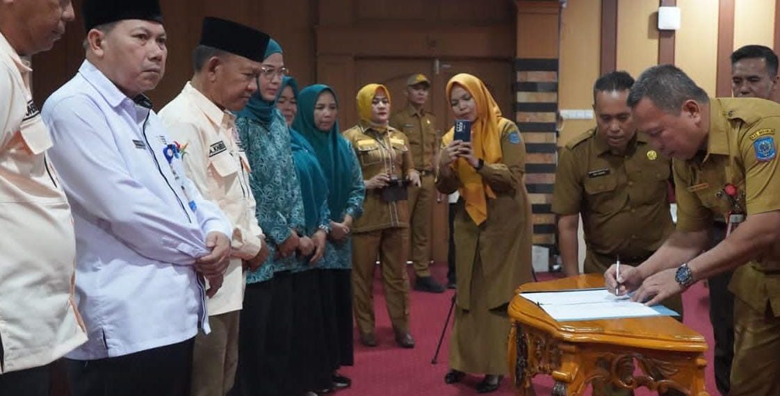 Wabup H. A. Khafidh Moein Pimpin Rakor TPPS dan Launching “Genting” dan Angka Prevalensi Stunting Merangin Turun dari 14,9 menjadi 9,6