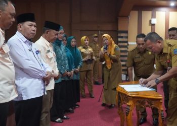 Wabup H. A. Khafidh Moein Pimpin Rakor TPPS dan Launching “Genting” dan Angka Prevalensi Stunting Merangin Turun dari 14,9 menjadi 9,6