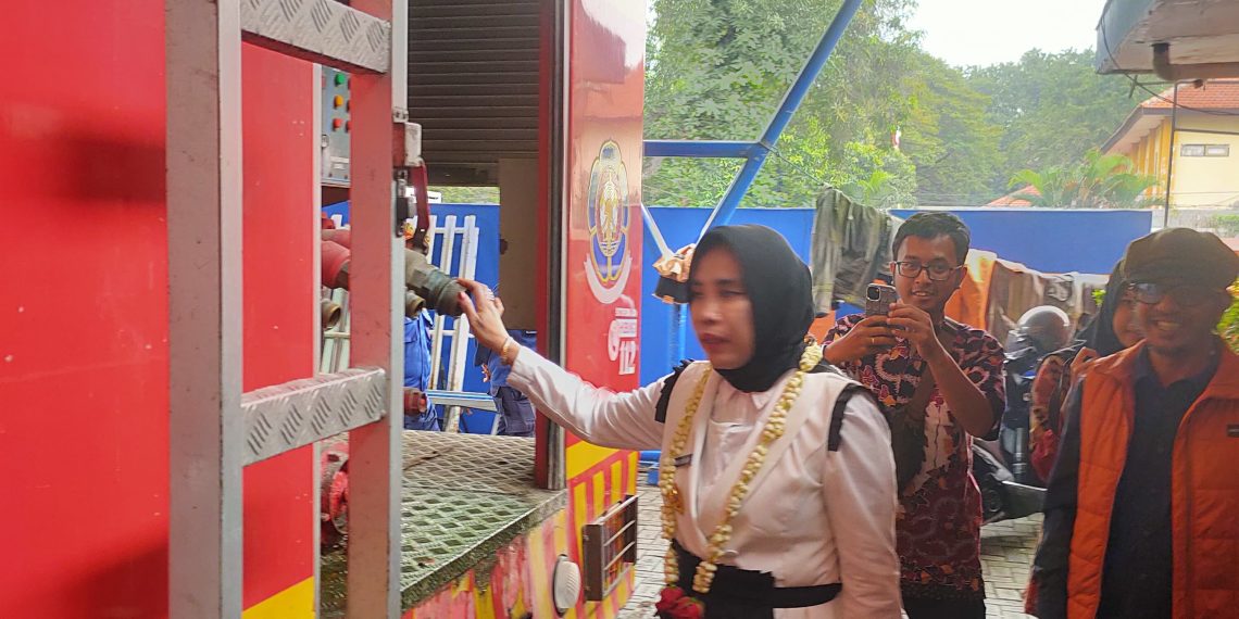 Wabup Sidoarjo Sidak Kelayakan Unit Damkar di Kantor BPBD Kabupaten Sidoarjo