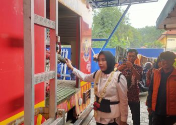 Wabup Sidoarjo Sidak Kelayakan Unit Damkar di Kantor BPBD Kabupaten Sidoarjo