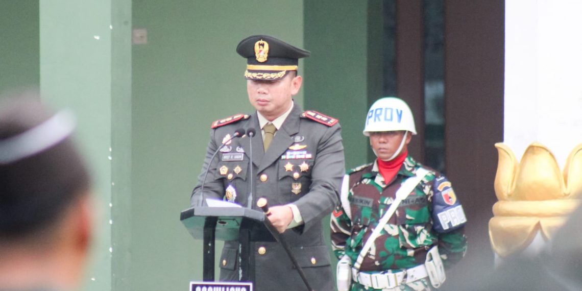 Kodim Bojonegoro Gelar Upacara Bendera Peringati Hari Lahir Pancasila 2025