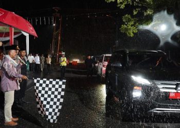 Kondisi Hujan, Wabup Lepas Pawai Takbiran Idul Adha 1446 H