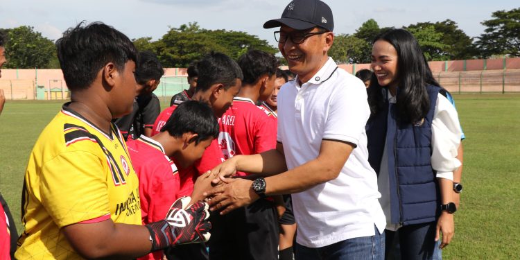 Bupati Wahono Berkomitmen Majukan dan Perbaiki Infrastruktur Olahraga Bojonegoro