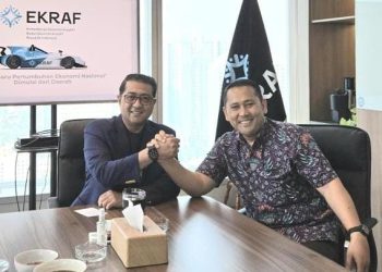 Dorong Ekonomi Kreatif, H M Syukur Temui Menteri Menekraf RI