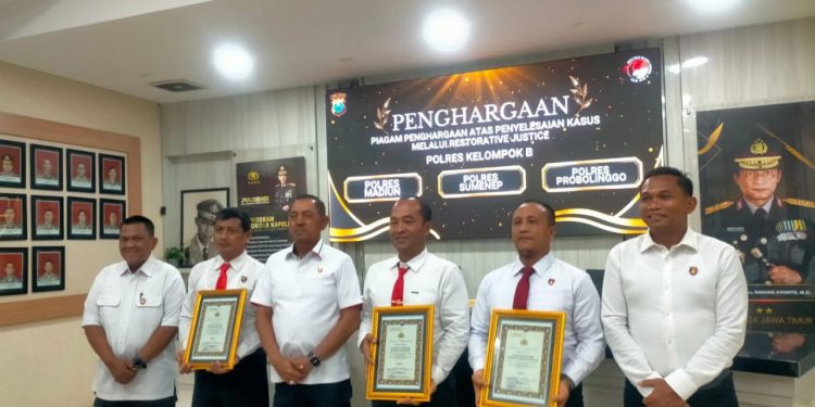 Bangga! Satresnarkoba Polres Madiun Juara Pertama Restorative Justice Semester I 2025