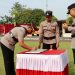 Kapolres Sarolangun Pimpin Upacara Serah Terima Jabatan Waka Polres
