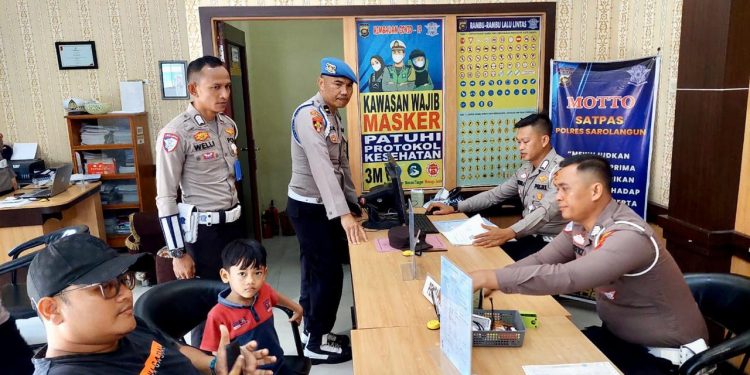 Jaga Profesionalitas, Kabid Propam Polda Jambi Pimpin Langsung Gaktiblin di Polres Sarolangun